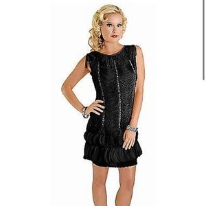 Roaring 20’s Flapper Halloween Costume size small